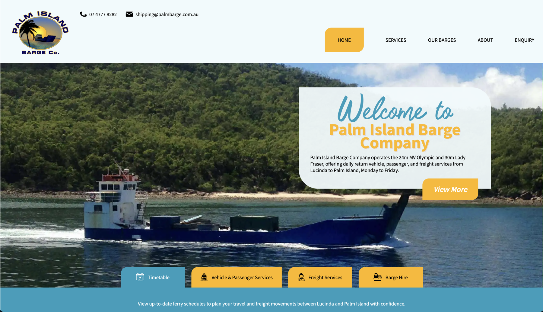 Palm Island Barge Co.