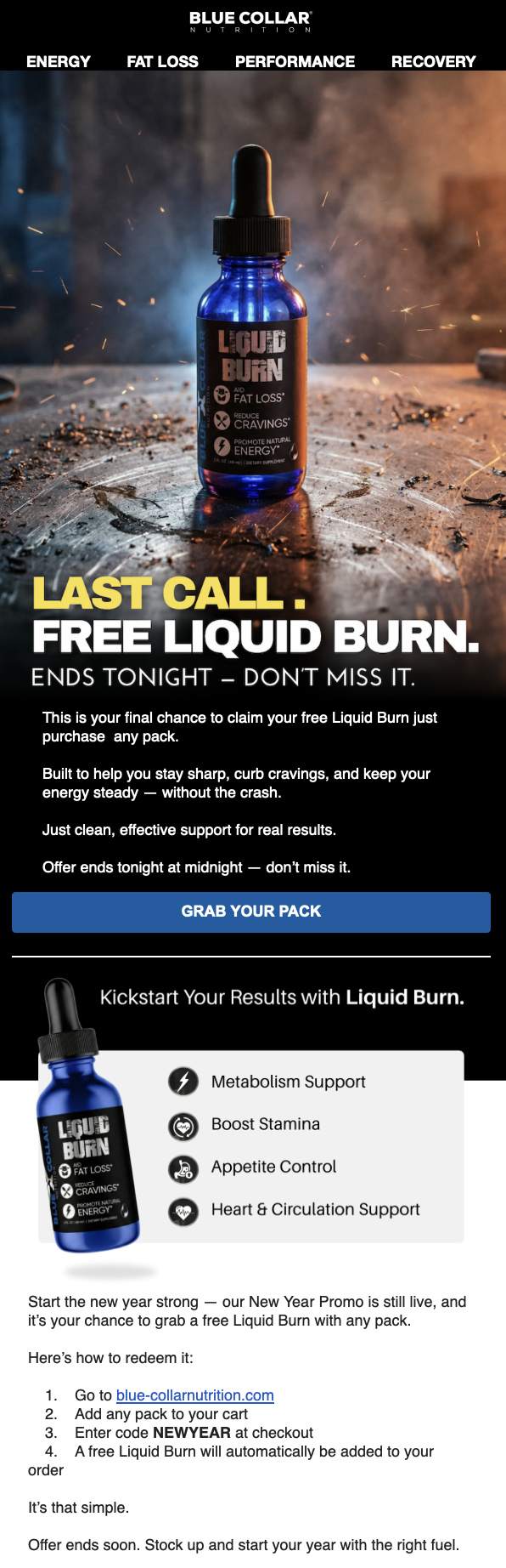 BCN — Liquid Burn Campaign