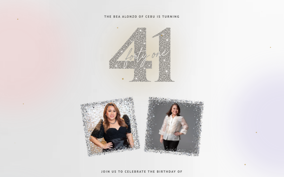 Tercel's 41st digital invitation