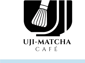 Uji-Matcha Cafe refined primary logo mark